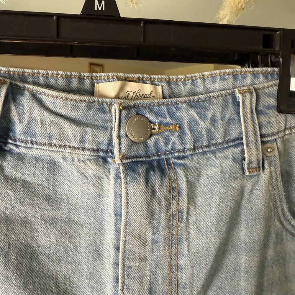 Universal Thread Maxi Jean Denim Slit Skirt - Picture 4 of 6